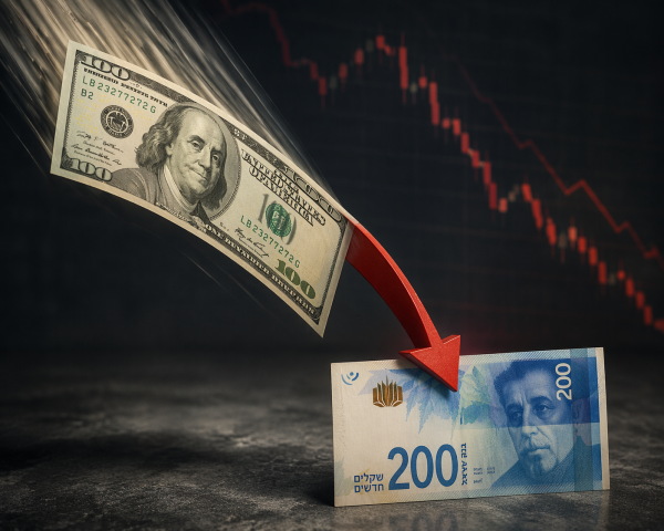 اسعار صرف العملات مقابل الشيكل اليوم الخميس