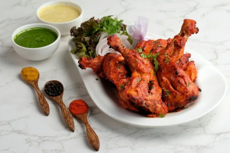 طريقة تحضير دجاج تندوري