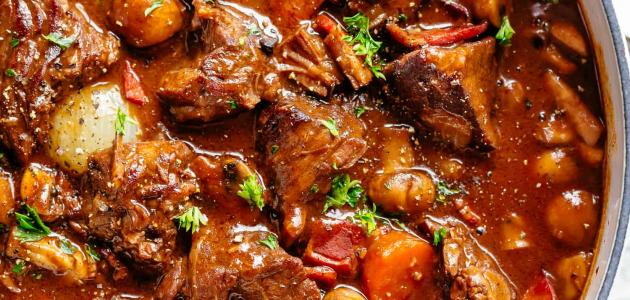 طريقة تحضير صينية لحم شهية في الفرن