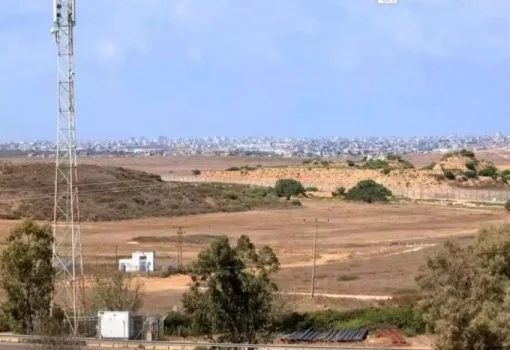 الولايات المتحدة تبني قاعدة عسكرية على حدود غزة