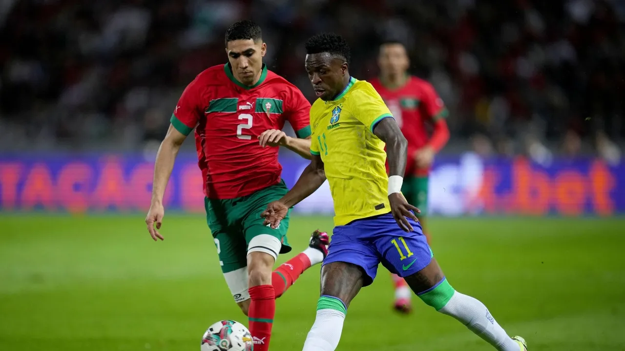 الموعد والقنوات الناقلة لمواجهة المغرب والبرازيل في كأس العالم