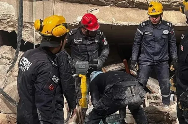 فريق البحث والإنقاذ الأردني يباشر جهوده لإغاثة متضرري زلزال فنزويلا