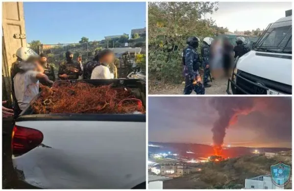 إلقاء القبض على 21 مشتبها بهم بحرق المخلفات ببلدة إذنا.. والبلدية تدعو لاستمرار الحملة