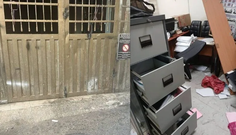 الاحتلال يغلق مقر جمعية التضامن الخيرية في نابلس عقب اقتحامه
