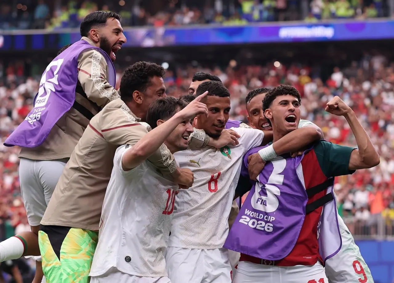 بالفيديو .. أوناحي يقود المغرب إلى ربع نهائي المونديال