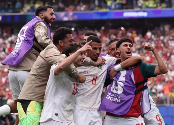 بالفيديو .. أوناحي يقود المغرب إلى ربع نهائي المونديال