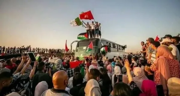 من 30 دولة.. “قافلة فلسطين” تبدأ تحركها لدعم الضفة