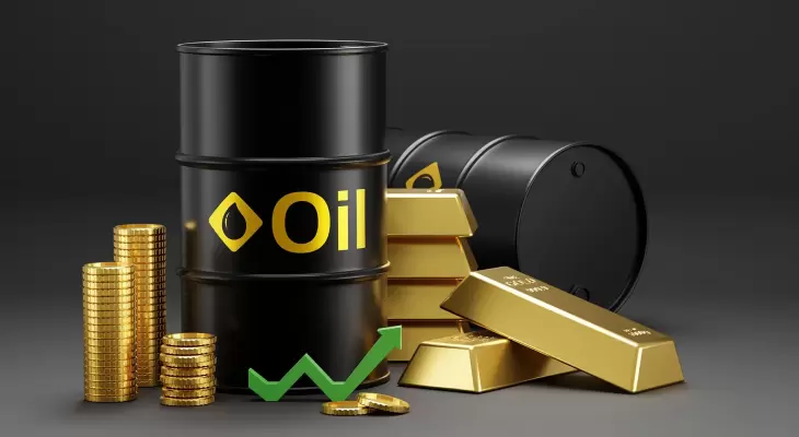 ارتفاع أسعار النفط والذهب عالميا