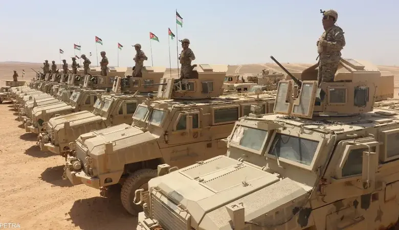 القوات المسلحة الأردنية: اعتراض 8 صواريخ اخترقت المجال الجوي للمملكة