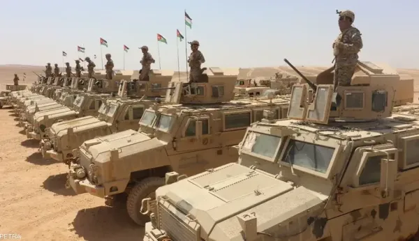 القوات المسلحة الأردنية: اعتراض 8 صواريخ اخترقت المجال الجوي للمملكة