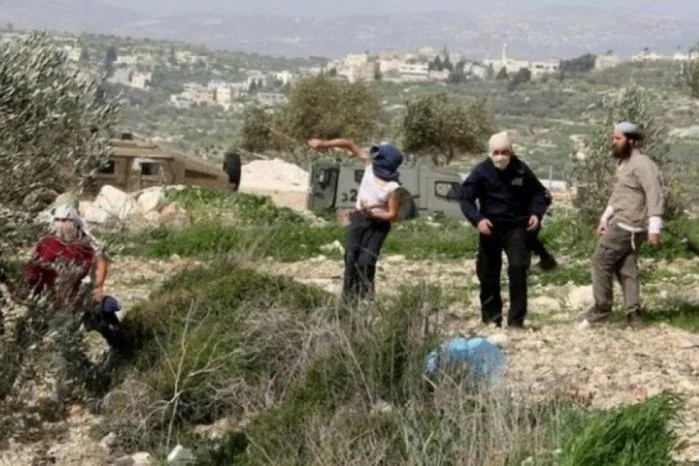 إصابة مواطن باعتداء مستوطنين عليه بالضرب في سبسطية شمال غرب نابلس