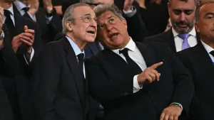 لابورتا يهاجم ريال مدريد: يريدون تدمير كل شيء.. ولحسن الحظ لدينا تيباس