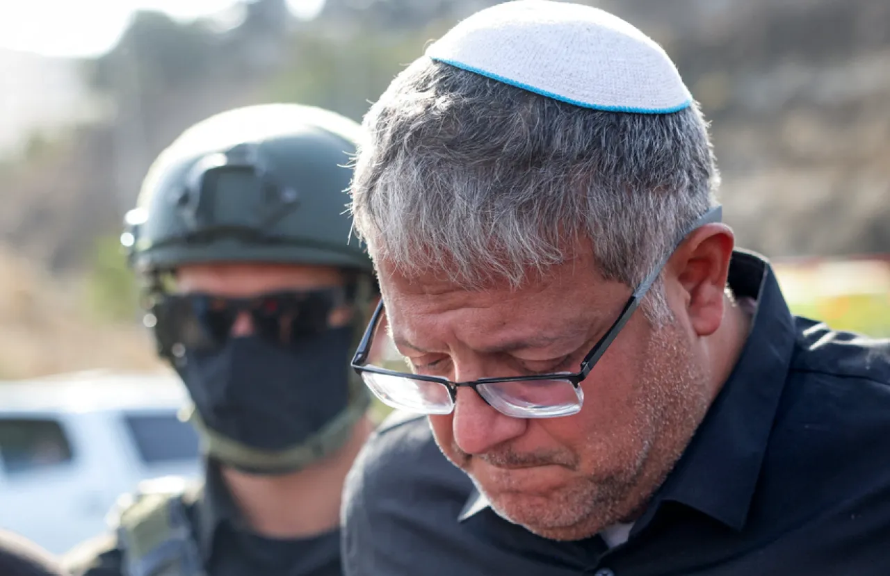 بن غفير يدعو إلى تفكيك السلطة الفلسطينية