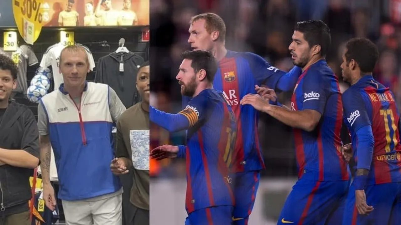 الاكتئاب يقود مدافع برشلونة إلى العمل في متجر لإنقاذ حياته