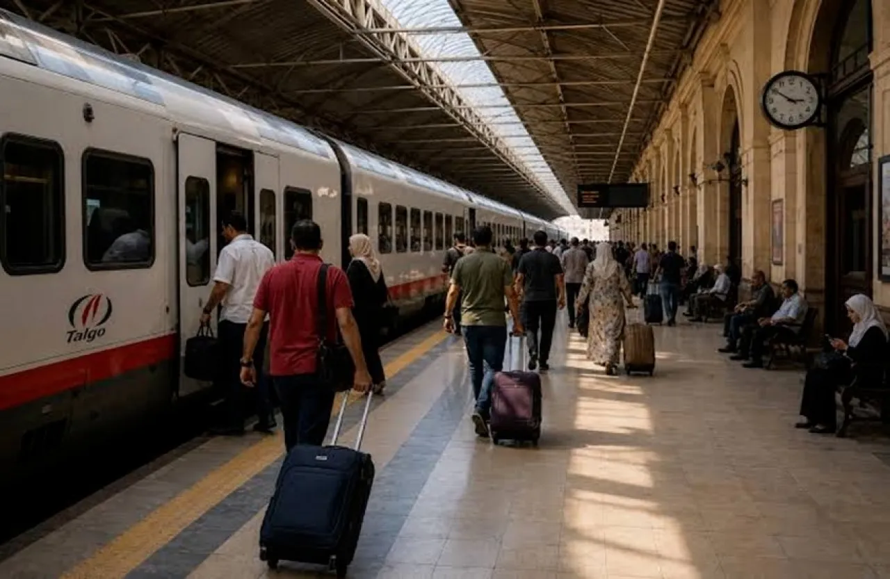 مفاجأة داخل قطار مصري.. ضبط عشرات التماسيح بحوزة راكب